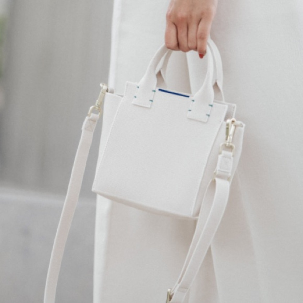 Rothy’s Mini Handbag in Salt